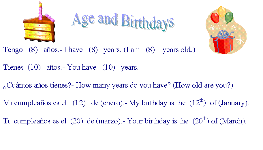 Age and Birthdays